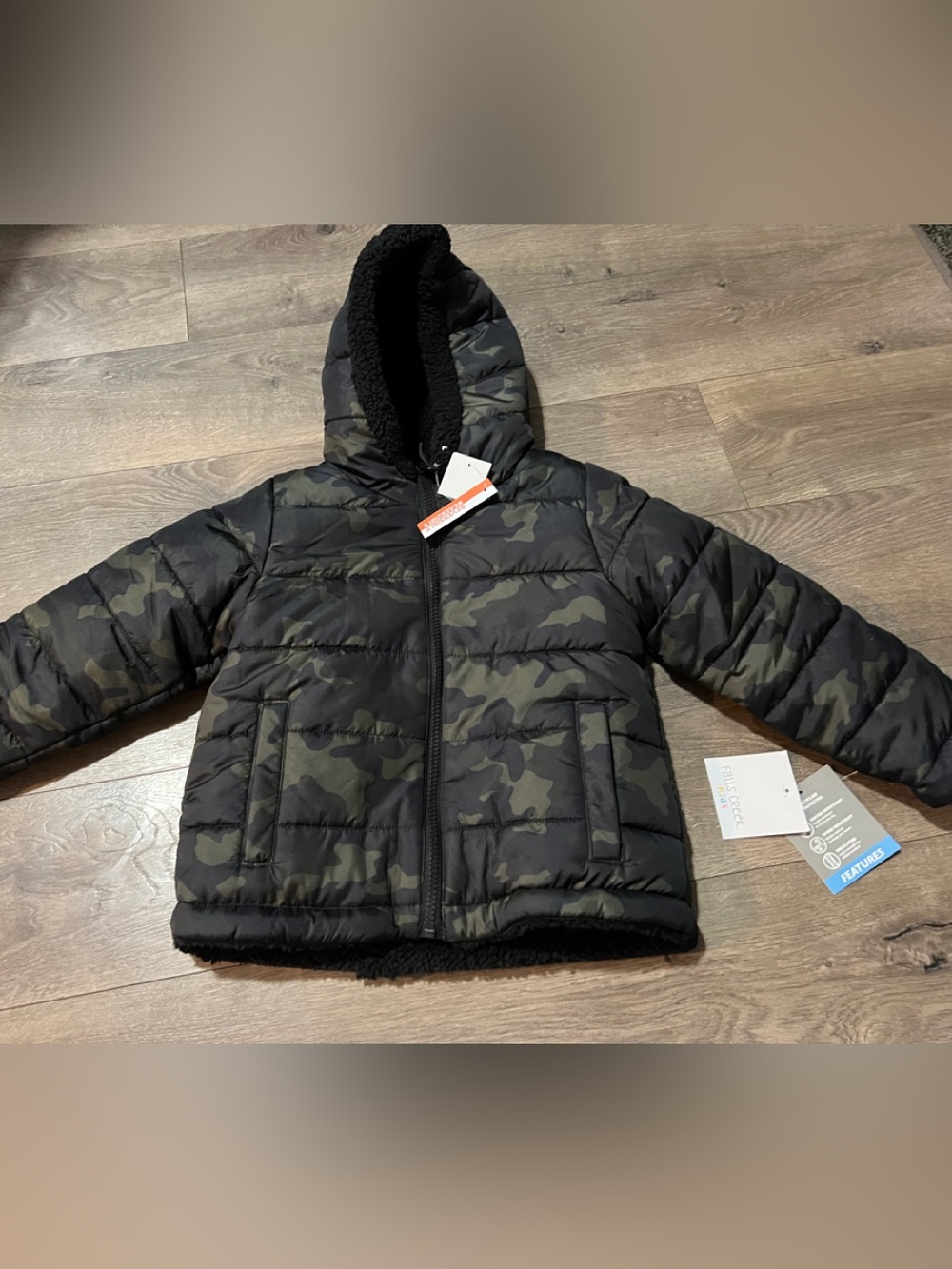 Falls Creek Reversible Jacket Size 4T New